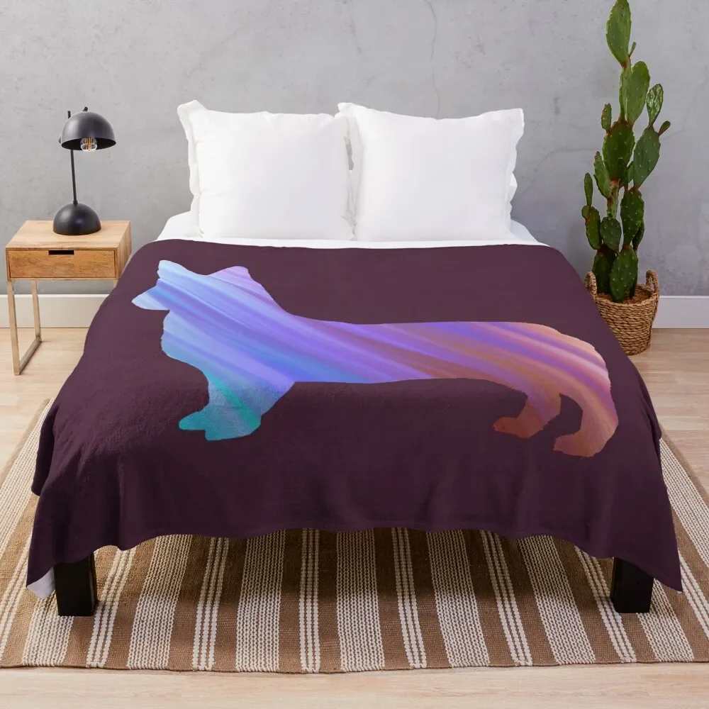 

Corgie (Water Lilies Nympheas) Throw Blanket Sofa Throw Blankets Sofas Of Decoration Blankets