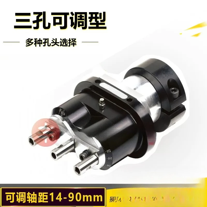PLA-168 genuine woodworking row drill bag, multi-shaft 1 hole adjustable distance drilling