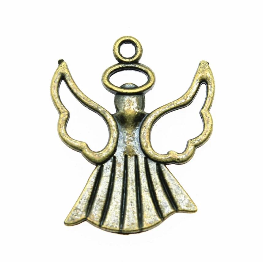 

15pcs 25*21mm , hole1.5mm Zinc Alloy metal 2sided pendants for handmade accessories HW3496