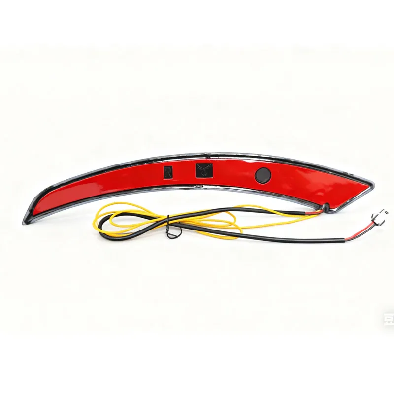 العالمي سيارة درابزين بدوره مصباح إشارة ورقة مصباح Abs لوحة الجانب ماركر الديكور الخارجي ضبط السيارات أنماط الملحقات #6