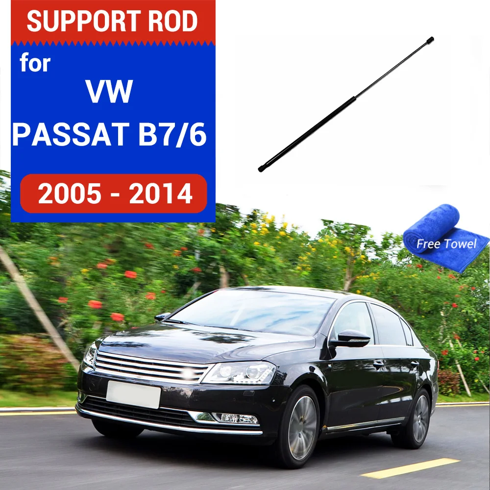 Car Bonnet Hood Exchange Gas Shock Lift Strut Bars for VW Passat 2005 2006 2007 2008 2009 2013 2014 B6/B7 Support Hydraulic Rod