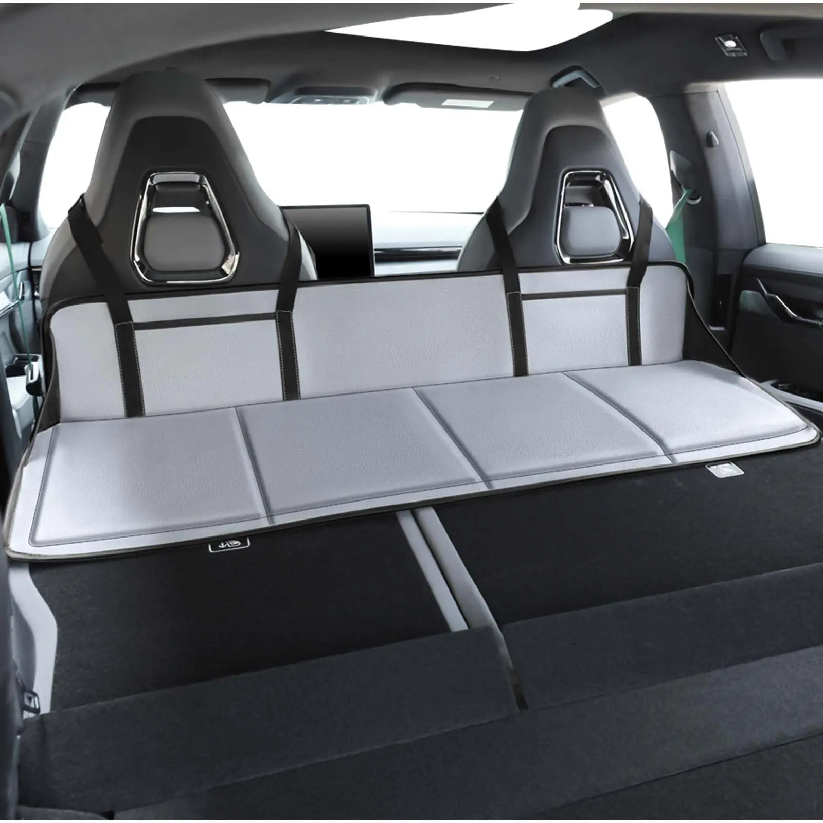 

Car Camping Bed Pad Foldable Travel Mattress Car Extra Long Mattress For Tesla Model Y/3 Ford Honda Mat Universal Car Blanket