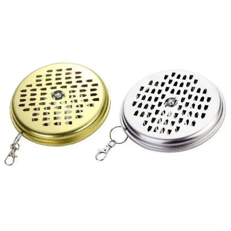 Camping Hanging Mosquito Coil Holder Portable Metal Incense Holder Home Outdoor Summer Mosquito Repellent Incense Box