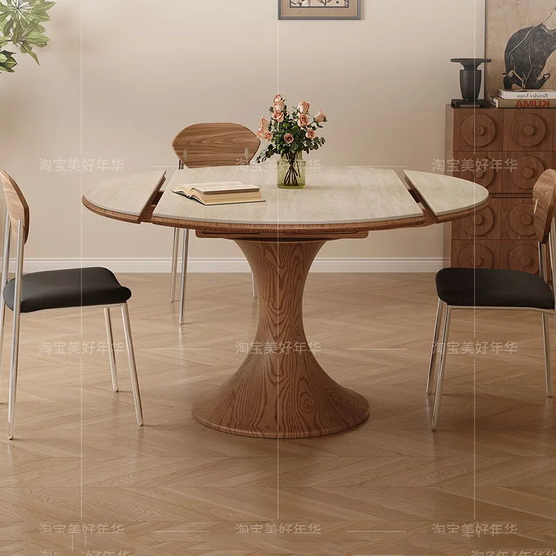 Designer Writing Dining Table Mobile Kitchen Restaurant Extendable Study Dining Table Luxury Mesas De Jantar Home Furniture