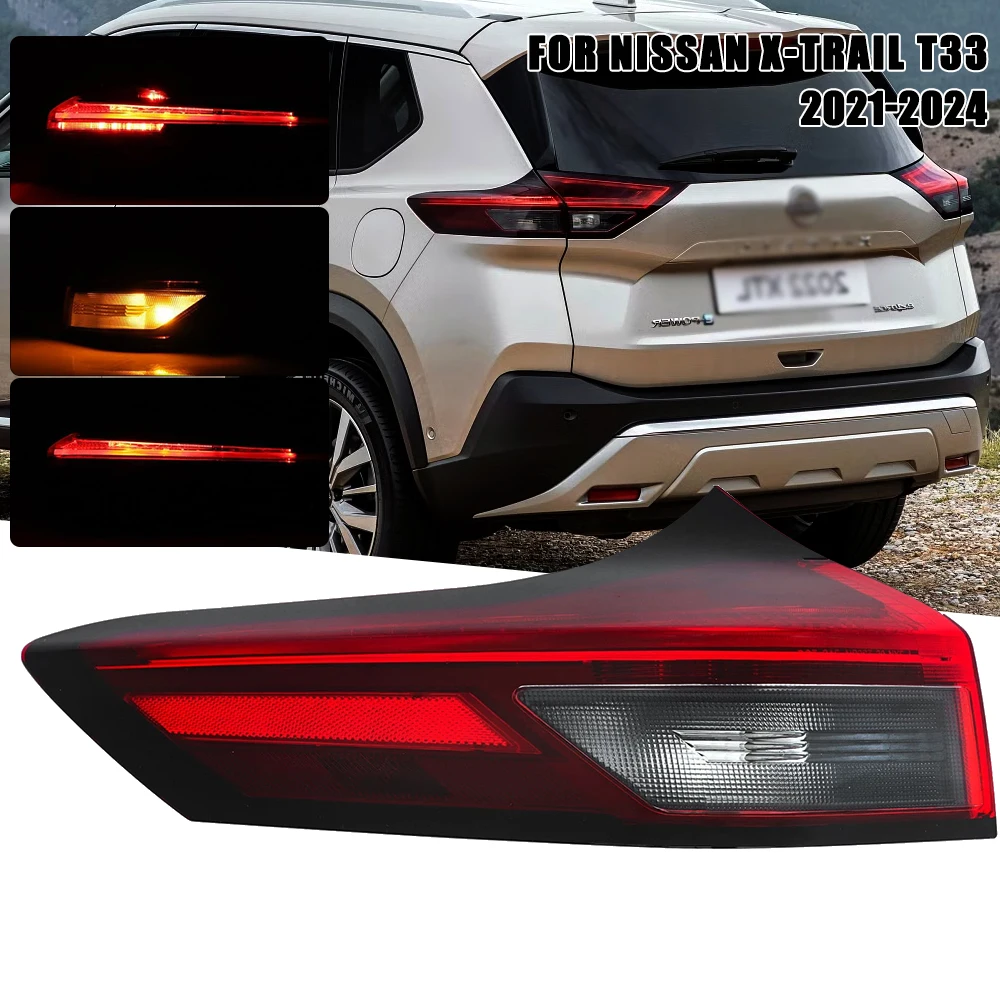 

Left/Right Side Tail Lamp for NISSAN X-TRAIL T33 2021 2022 2023 2024 Rear Tail Light Brake Lamp with