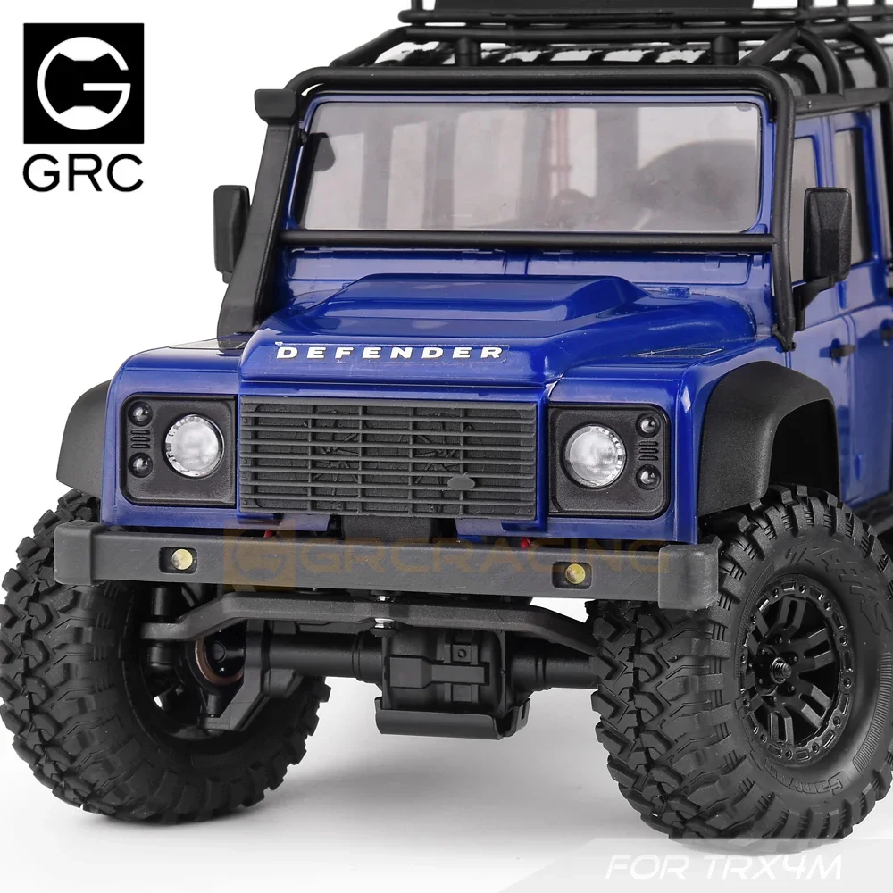 GRC 1/18 Front Grille 3D Printed for TRX4M Defender  Upgrade Option Parts #G178RP