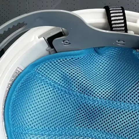 1 조각 안전 캡 냉각 패드 땀 흡수 환기 머리 보호 성인 헬멧 삽입 라이너 통기성 메쉬 땀 밴드