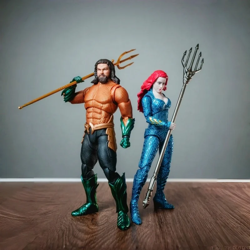 

New Fondjoy DC Aquaman Role Action Model Mera Aquaman Characters Model 1/9 Action Figure Collectible Toy Boy Birthday Gift