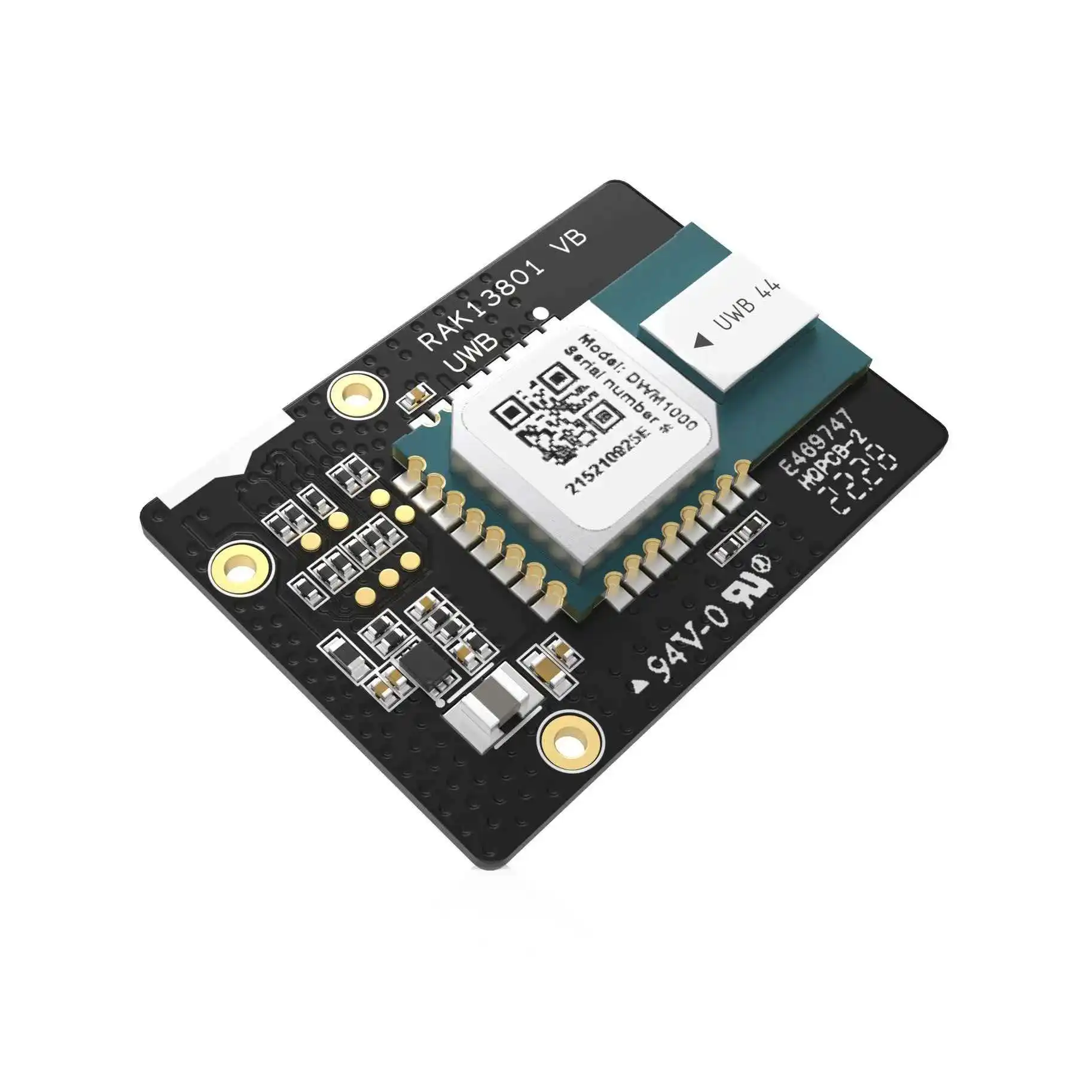 UWB Location Module, Decawave DW1000, 10cm Precision, 6.8Mbps Data Rate, for RTLS & Asset Tracking