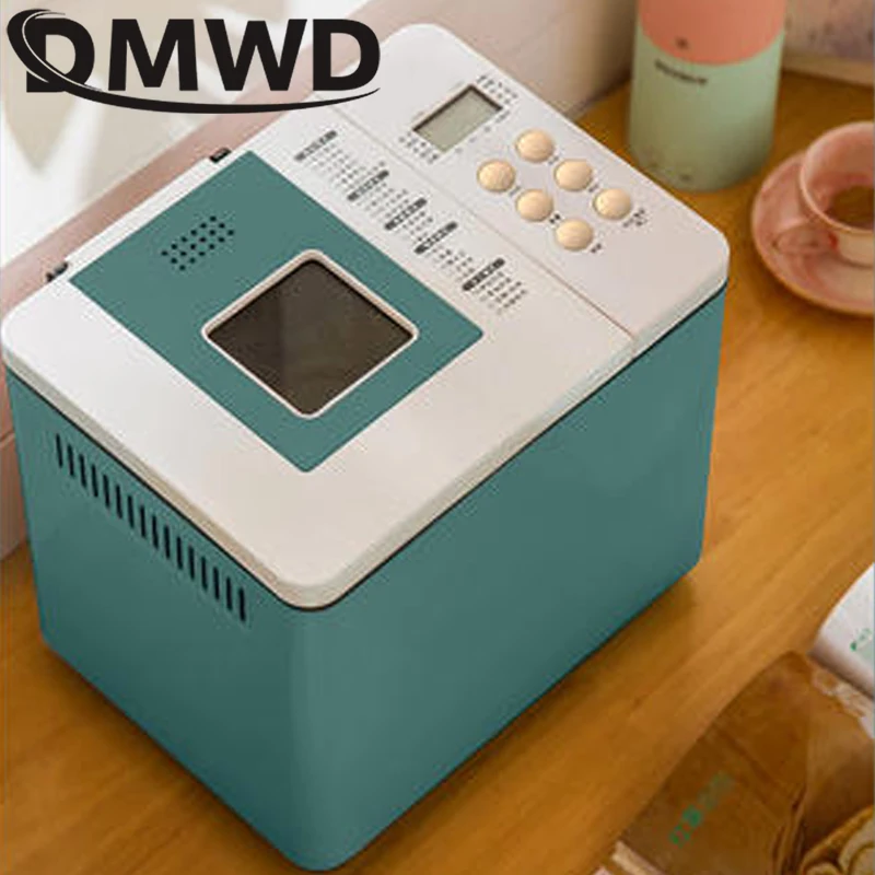 DMWD 750G wielofunkcyjny Mini maszyna do chleba maszyna do fermentacji lodów inteligentny łatwy maszyna do chleba Breadmaker narzędzie do gotowania