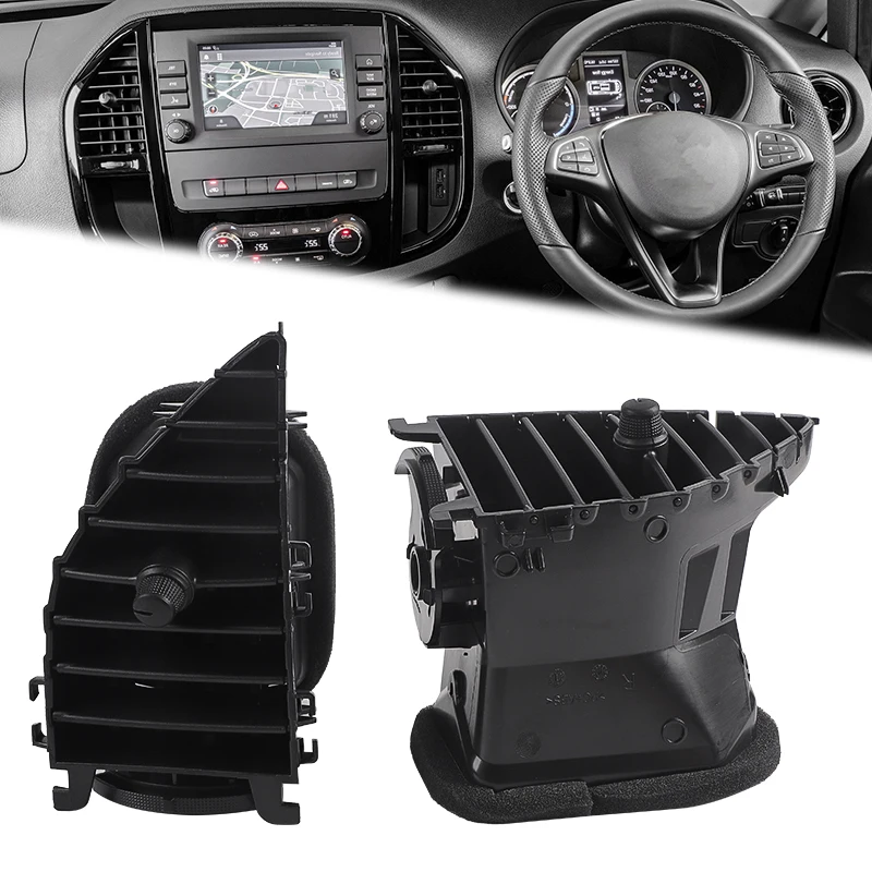 

A4478300654 левая правая приборная панель, центральная решетка кондиционера, вентиляционное отверстие для Mercedes Benz Vito V260 W447 W448 A4478300454