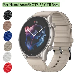 22mm Strap For Huami Amazfit GTR 3/GTR 3pro Durable and Soft Silicone Wristband With Texture Surface Original Watchband