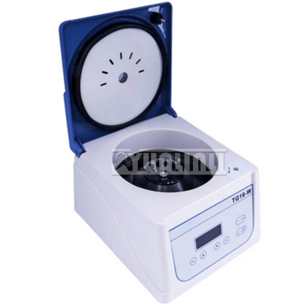 Электрическая цифровая центрифуга 2025 TG16-W, 16000 об/мин, 220 В, 100 Вт, микроцентрифуга для лаборатории/больницы