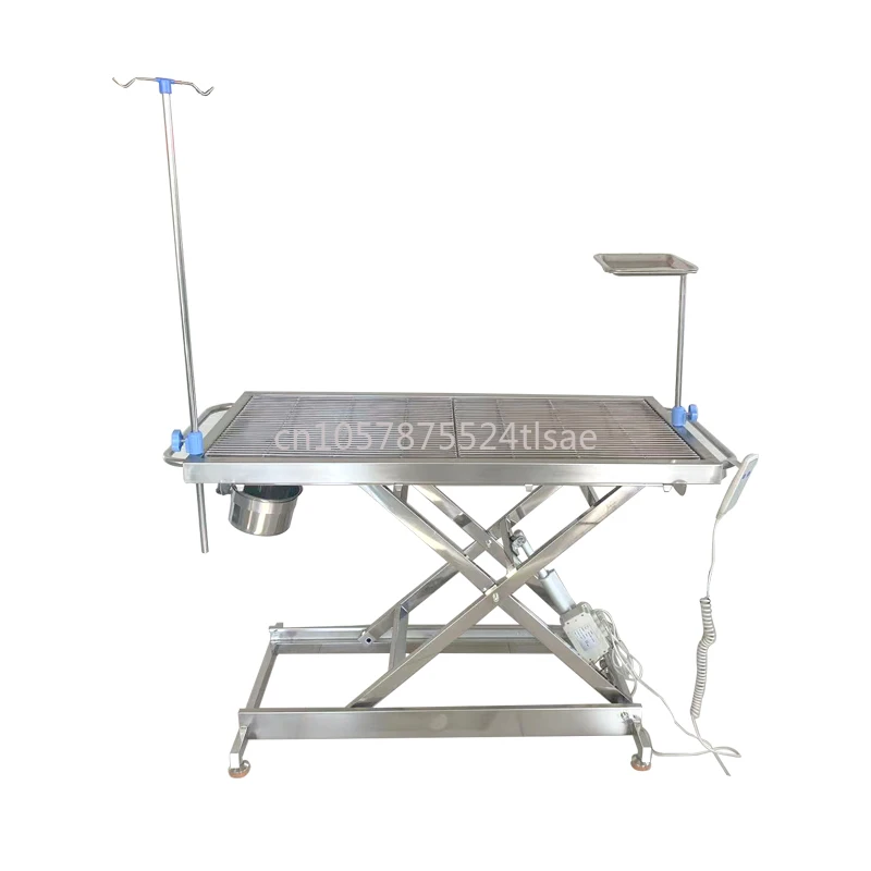 

Pet electric constant temperature lifting Stainless steel Animal table Disposal