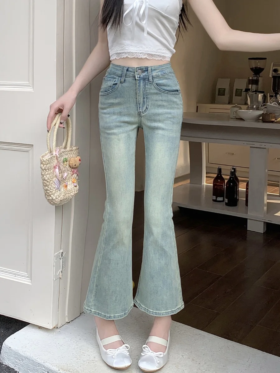 レディース 秋用ジーンズ 春 秋 冬 夏 多用途 シーズンコレクション 快適で居心地の良い 暖かい 厚手フリース 高品質