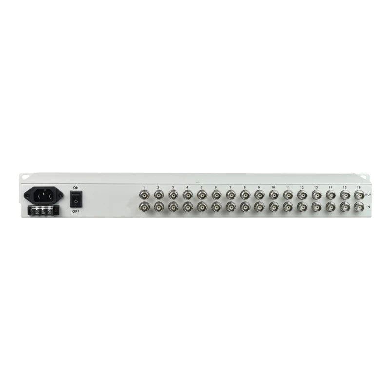 Point to Multipoint 16E1 to Ethernet Converter TDM 16 Channel E1 over IP Converter