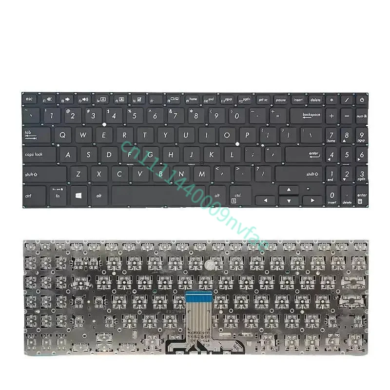 US For ASUS PRO7 PX574F PRO574 P3540 P3540FA PX574 Pro15 B1-B1500 B1500C P1450 BW450 PX555C B1500CEA 0KNX0-5622LA00 Keyboard 0.3