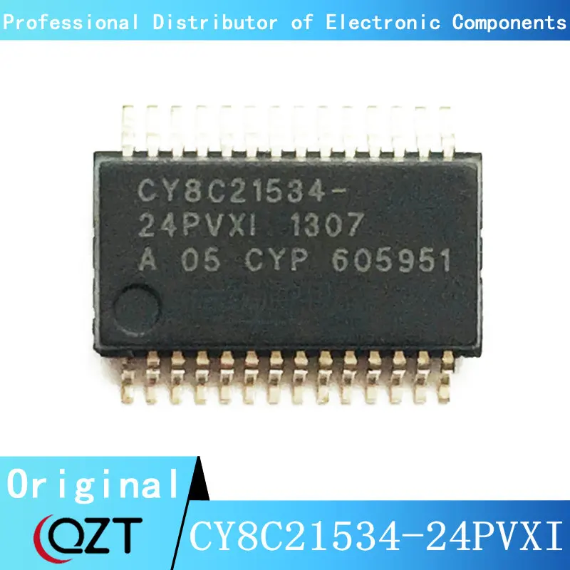 10pcs/lot CY8C21534-24PVXI SSOP CY8C21534 CY8C21534-24 SSOP-28 chip New spot