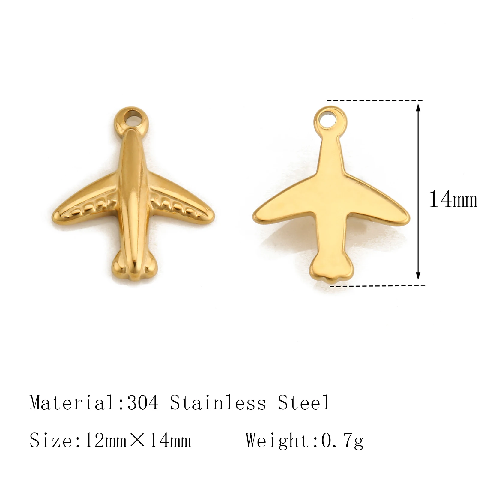 3 stuks vliegtuig/lichaam/cowboylaars/okshoorn bedels roestvrij staal waterdichte hangers DIY oorbellen ketting sieraden maken bevindingen