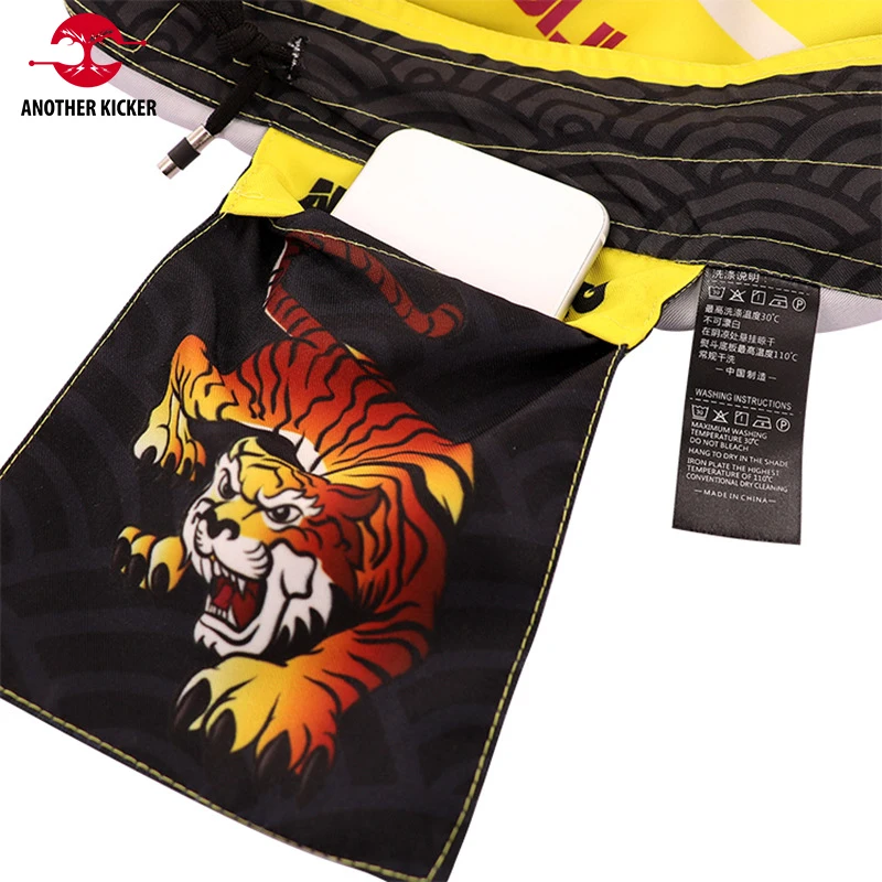 Tiger MMA Pants Combat Boxing Shorts for Men Fitness Gym Sports Jiu-Jitsu Kickboxing Muay Thai Shorts Crossfit BJJ Fight Wear