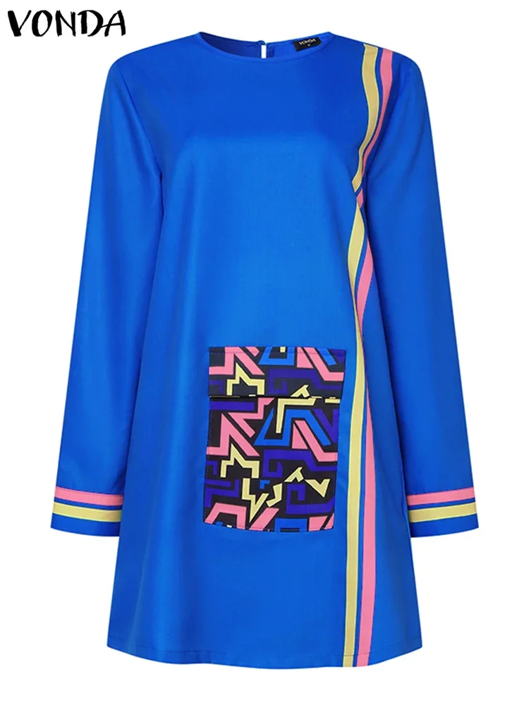 حجم كبير 5XL فوندا النساء بانت مجموعات 2025 الدعاوى المطبوعة خمر كم طويل بلوزات وبنطلون البوهيمي عادية فضفاض أنيق 2 قطعة #3