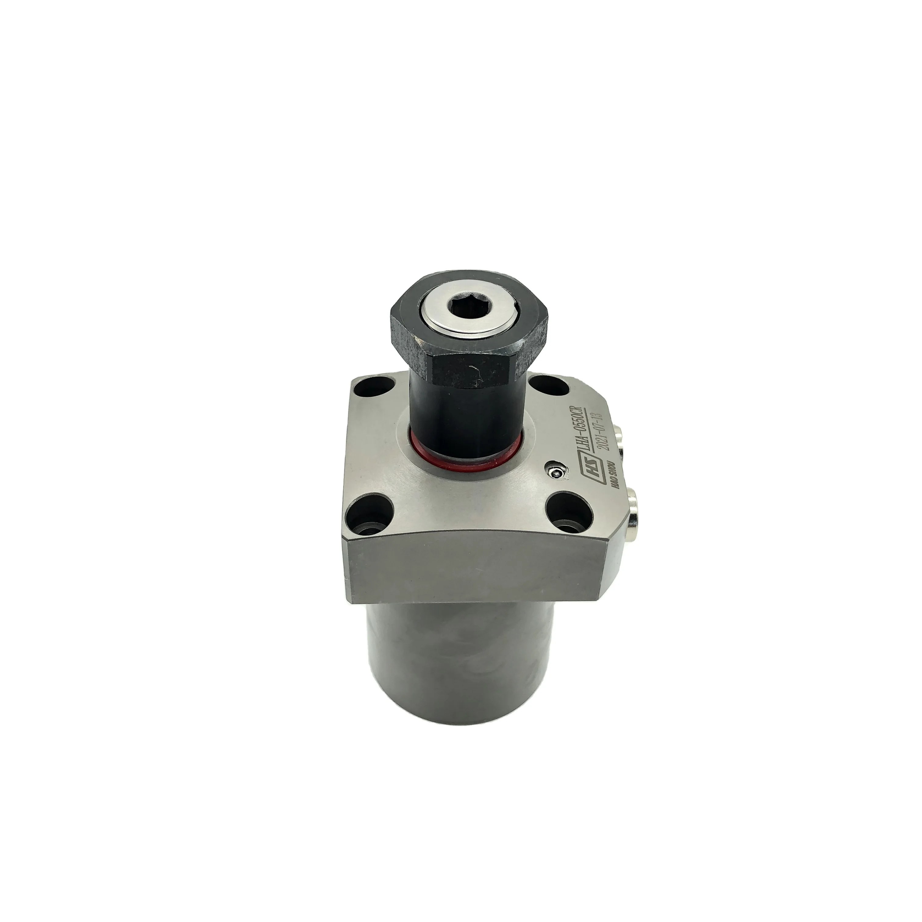 CHKJ-2025NEWCylindro de abrazadera oscilante hidráulico LHA-0550-CR igual que el cilindro rotativo de presión de abrazadera de trabajo de aceite Kos-mek LHA para la industria