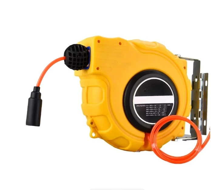 Auto Retractable Air Hose Reel PU Yarn Covered Pipe for Pneumatic Tools