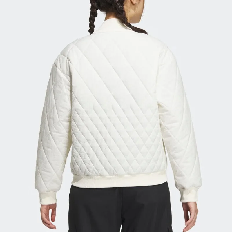 Adidas New Women's Windproof and Warm Sports Cotton Clothes IK7630