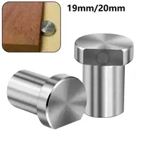 Bench Dogs MFT Workbench Peg Brake Stainless Steel Stop Clamp 19mm 20mm Positioning Planing Plug Shop Essential Woodworking Tool