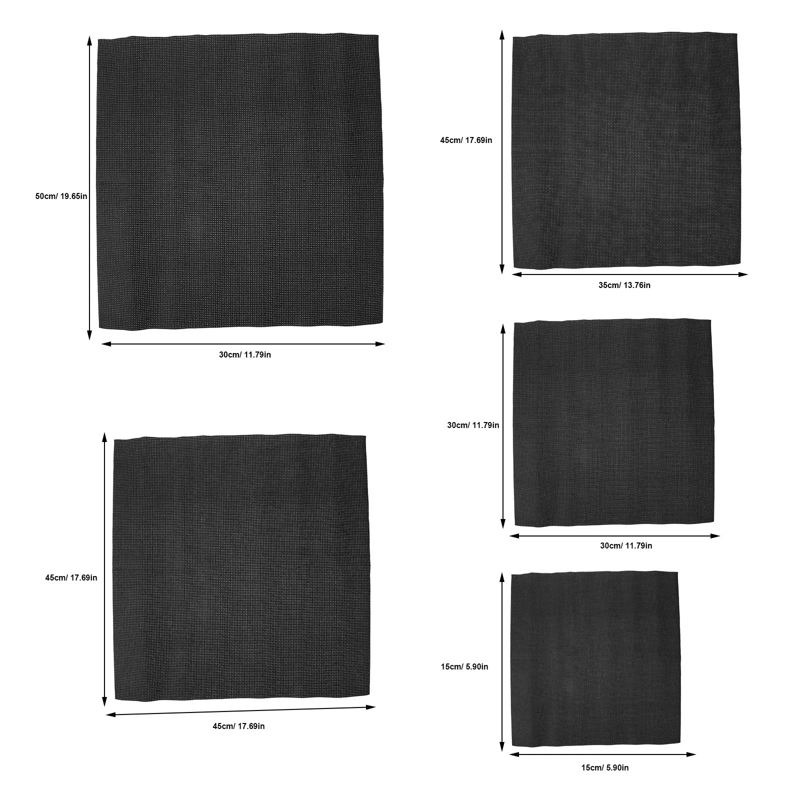 

5Pcs Cross Stitch Fabric Cotton Embroidery Cloth for DIY Crafting Handmade Project Sewing Gridding Fabric Embroidery Supplies