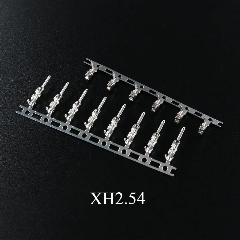 100pcs/lot JST XH2.54 Male Terminal Plug Connectors XH Wire Cable Housing Male Female Crimp Pins