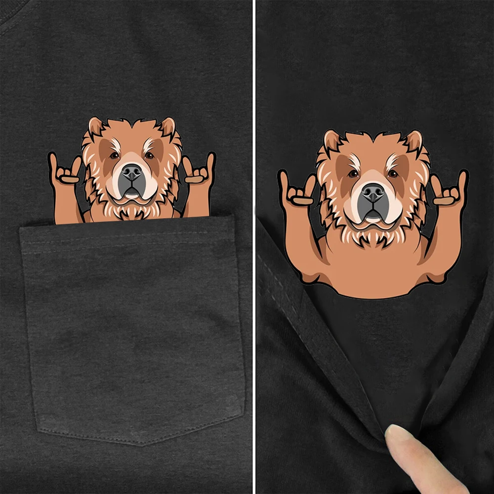 Camisetas CLOOCL Pitbull, divertidas pegatinas de dedos medios de animales, Camiseta estampada, camisetas de algodón blanco y negro, camisetas de