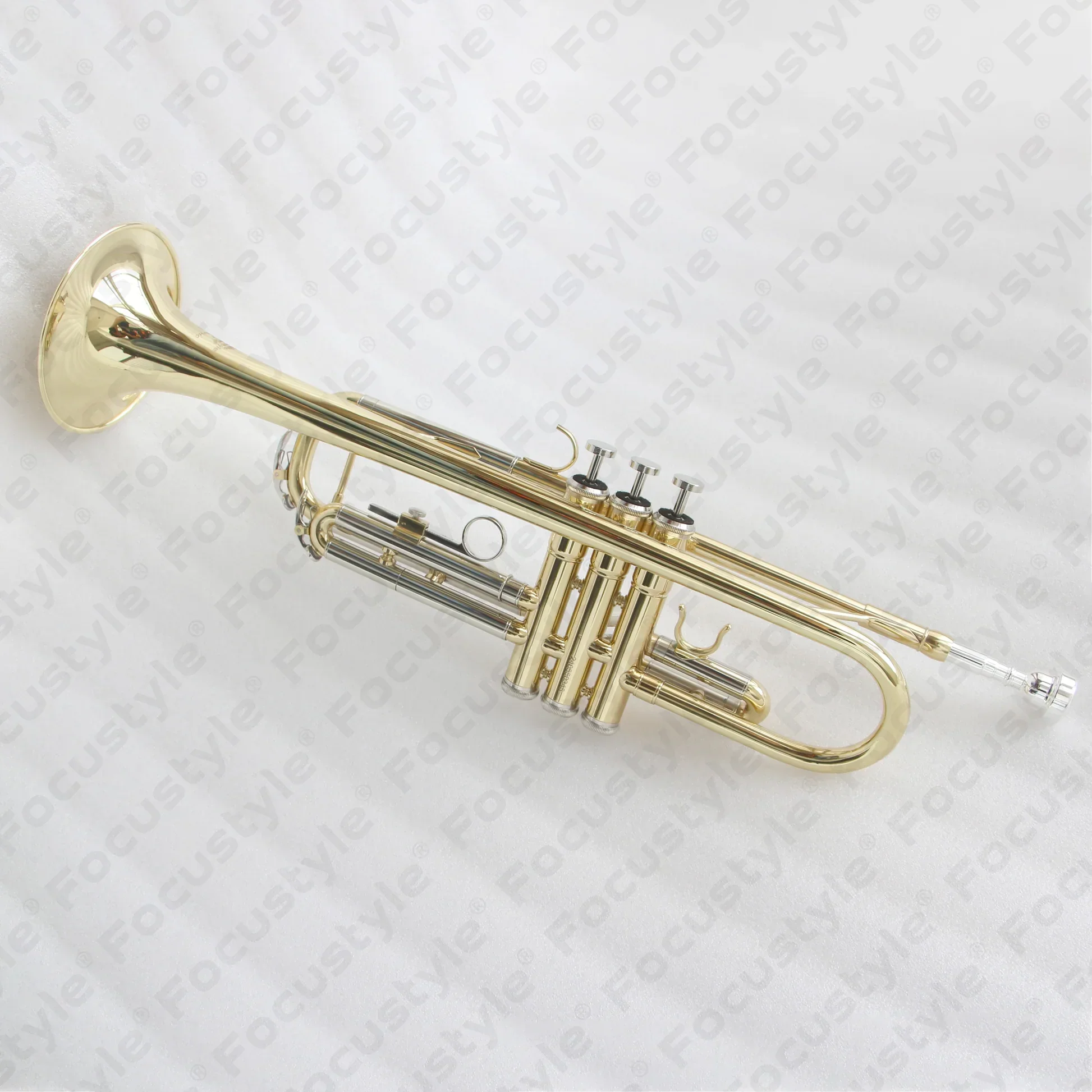 

Hooqu Popular Bb Brass Trumpet With Box A Musical Instrument Choice
