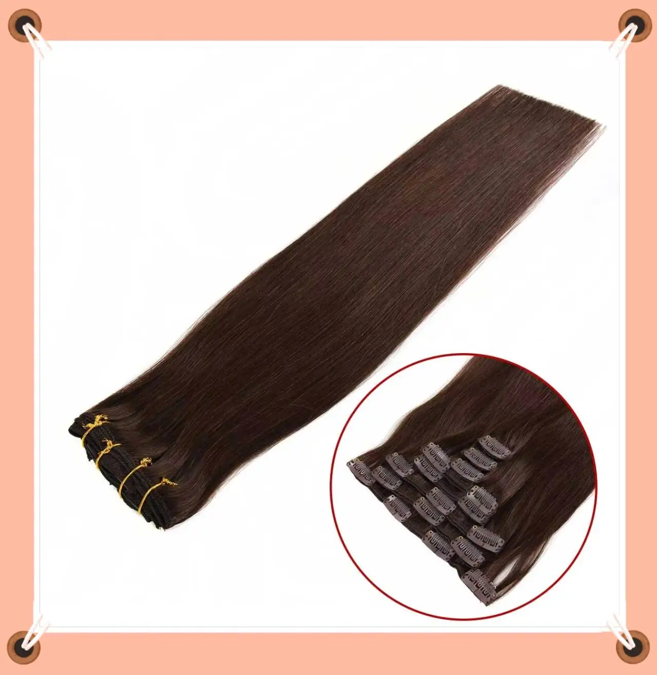 

Наращивание волос из натуральных человеческих волос для женщин, наращивание волос на заколках, наращивание для редких волос, натуральные волосы Реми, индивидуальные наращивания из натуральных волос