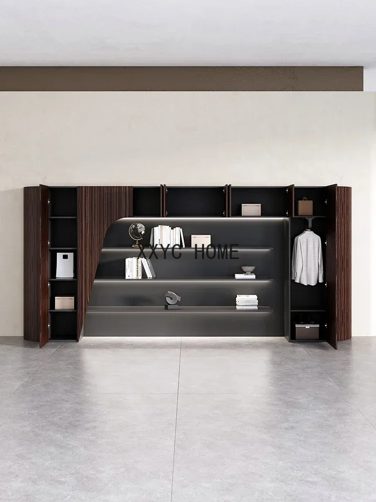 Oak Color High-End Office Furniture Boss File Storage Cabinet Data Cabinet General Manager Office File Cabine