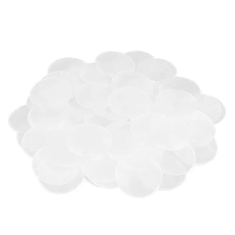 AEE2-100Pcs Round Shells Pendant Hanger 2 Hole DIY Jewelry Making Necklace Charms Gift Decoration Accessoires 50Mm