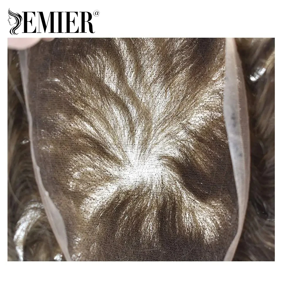 ذكر الشعر الاصطناعية الفرنسية قاعدة الدانتيل الكامل شعر مستعار للرجال تنفس الرجال الشعرية الاصطناعية 6 "شعر مستعار للرجال 100% خصلات الشعر المستعار الإنسان