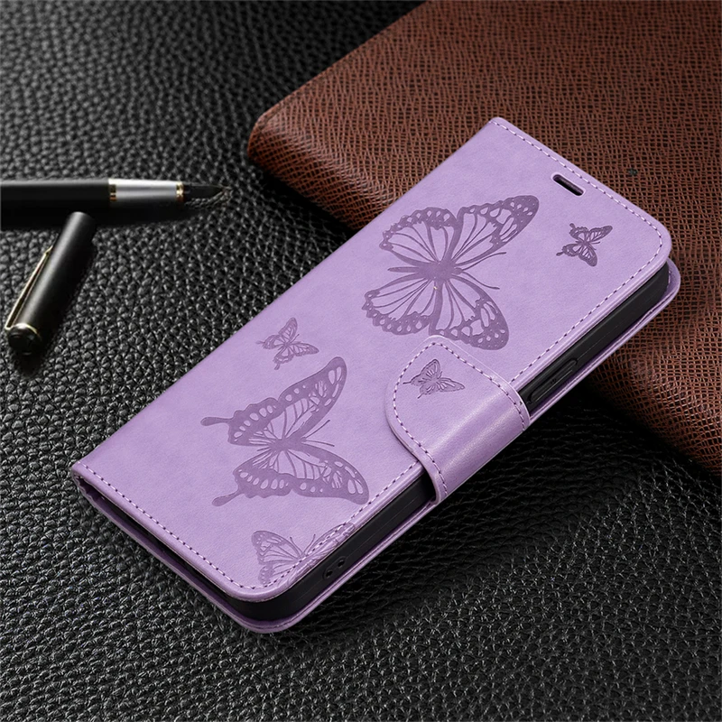 Butterfly Pattern Case For iPhone 14 13 12 11 Pro Max Mini Plus SE 2020 2022 Magnetic Leather Wallet Flip Book Case Cover Funda