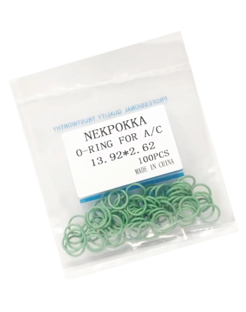 （13.92x2.62mm） R134a NBR Rubber O-Ring Seals,A/C Sealing rubber ring 13.92*2.62,Thickness 2.62mm O-ring