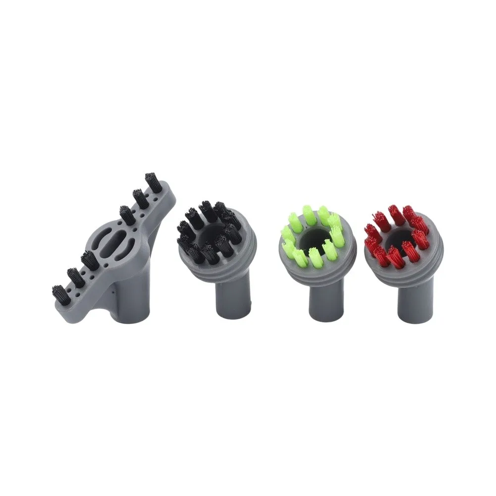 10Pcs Color Coded Hard Brushes Grout Scraper Angle Tool Set For Bissell Steam Cleaner 39N7A 39N7V Replacement Parts Accessories