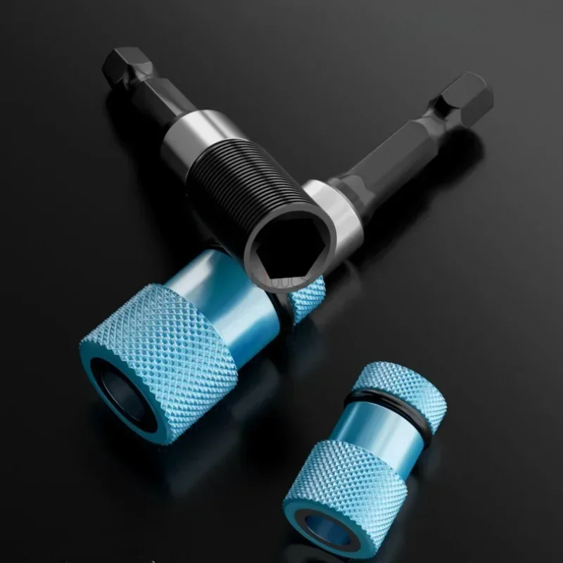 Varilla de conversión rápida de límite Hexagonal magnético fuerte, herramientas de conexión de conversión de acero al cromo vanadio duraderas resistentes a la oxidación