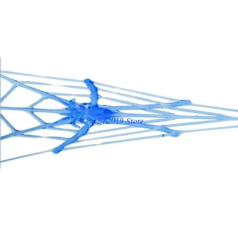 Q0kbキッズ面白い粘着スパイダーインタラクティブなおもちゃポータブル教育おもちゃ