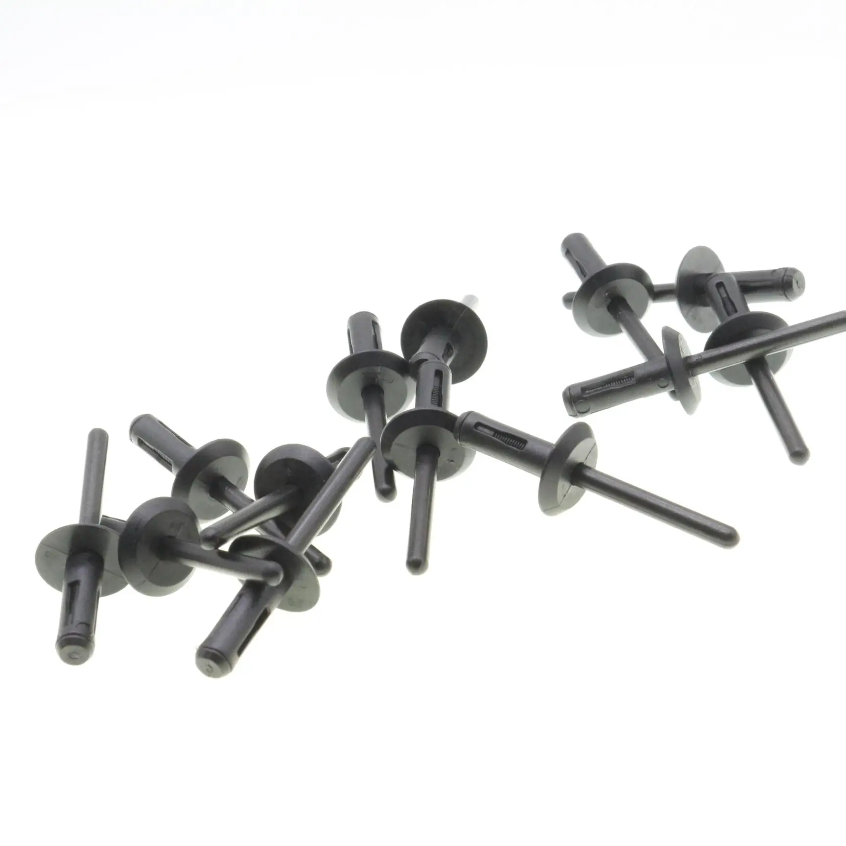 

15 pcs Blind Rivet Clip Bumper Fender Retainers For Ford 2010-2019 Escape Fusion Mustang Taurus, 1/4in Hole, Part# N804759-S