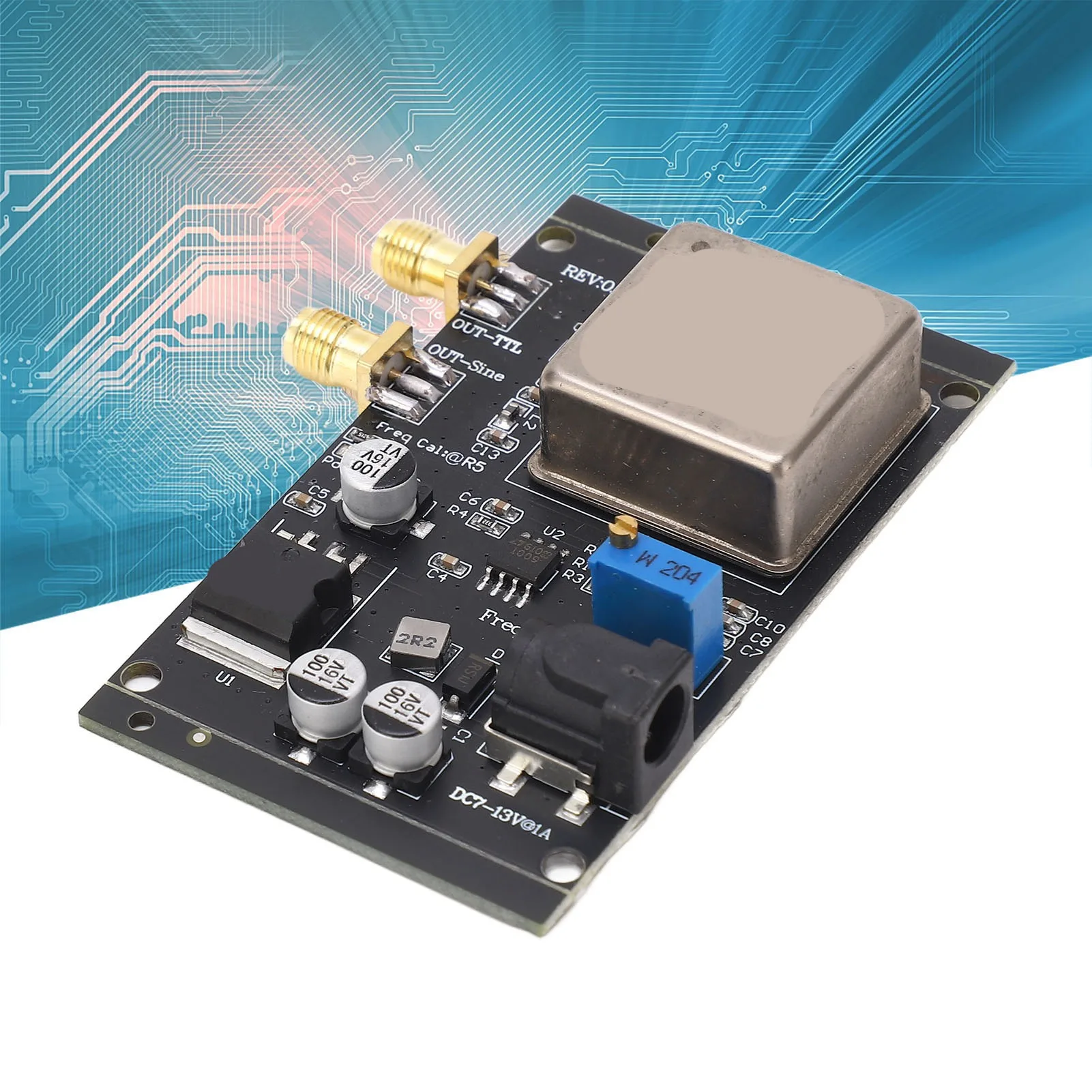 Ocxo 10Mhz Frequentie Standaard Referentiemodule Kristal Oscillator Constante Temperatuur Board