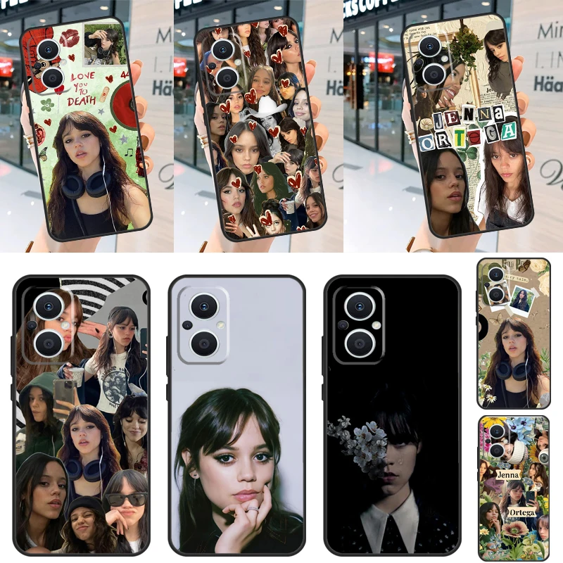 Jenna Ortega Case For OPPO Reno 7 6 5 4 8 Lite 3 2Z 4Z 5Z 8T Find X3 X2 Neo Lite X5 X6 Pro Cover Shell