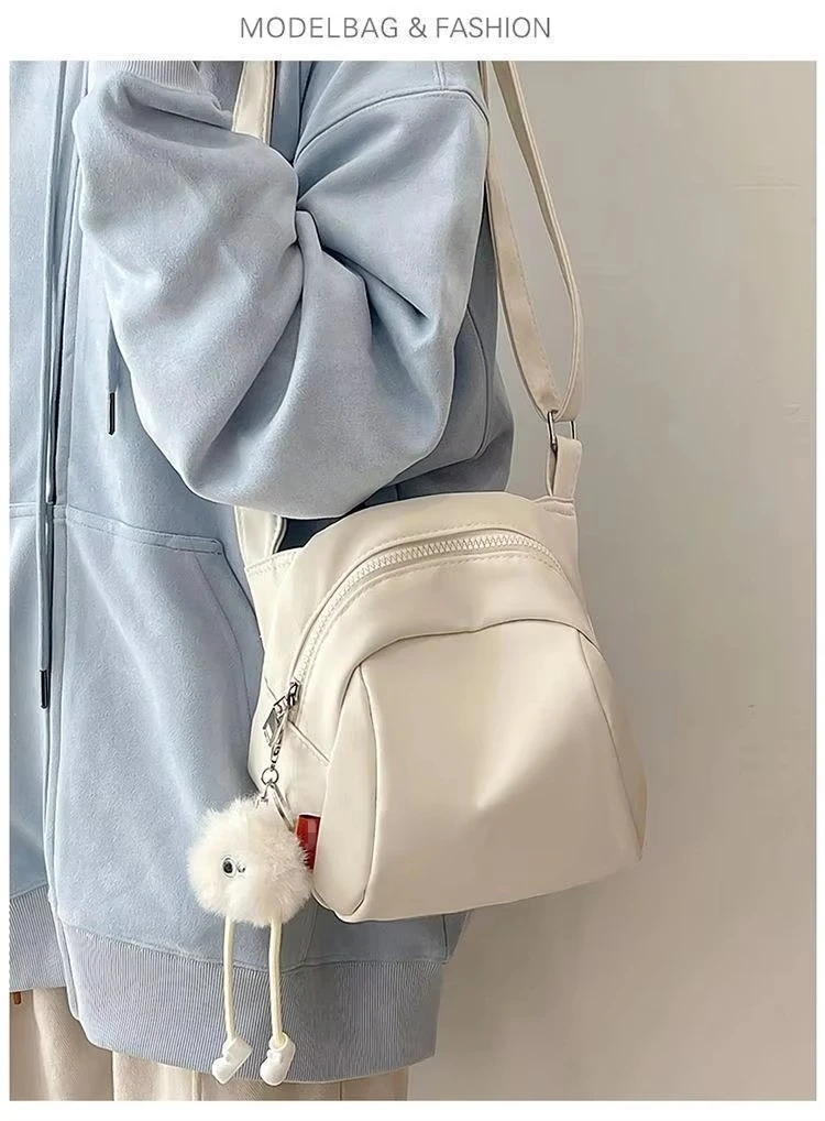 Lightweight and Versatile Nylon Shell Bag for Women, 2026 New Large Capacity Casual Single Shoulder Crossbody Commuting Bag view 4