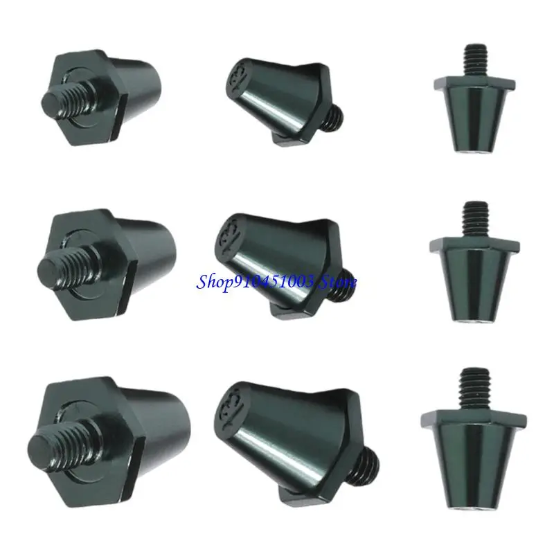 77HC 12 pezzi tacchetti ricambio per tacchetti da calcio in alluminio tacchetti per scarpe da calcio con tacchetti chiodati