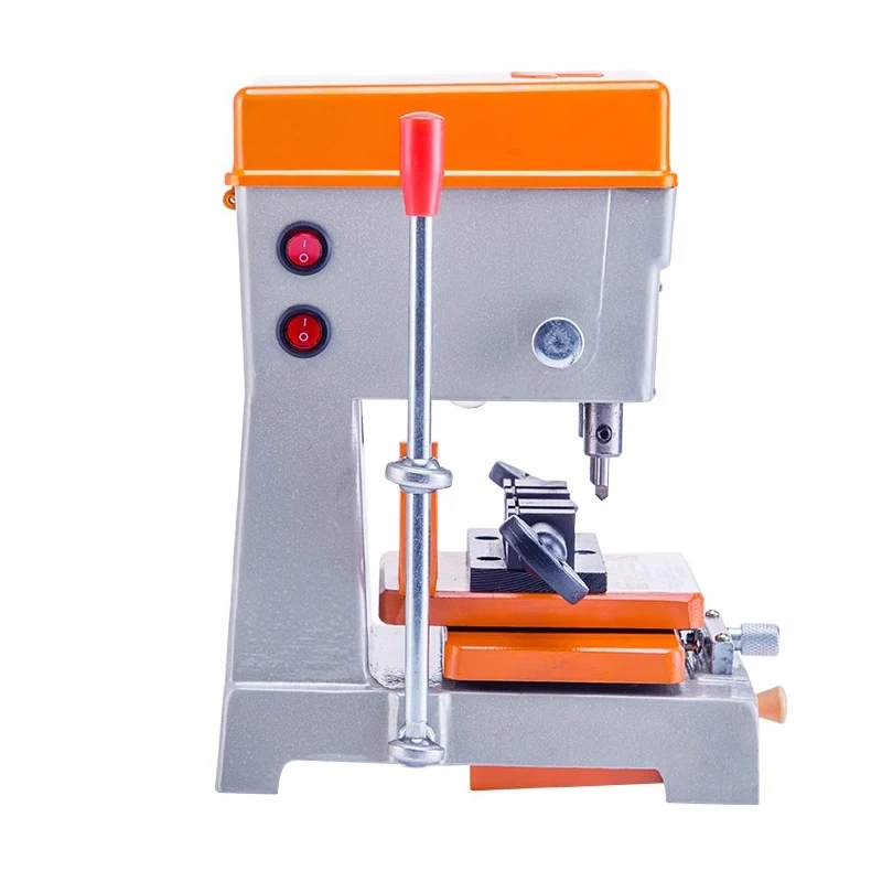 Car Key Cutting Copy Duplicating Machine Vertical Key Cutter Machine Car Door Key Drill Maker Locksmiths Tools Supply 220V