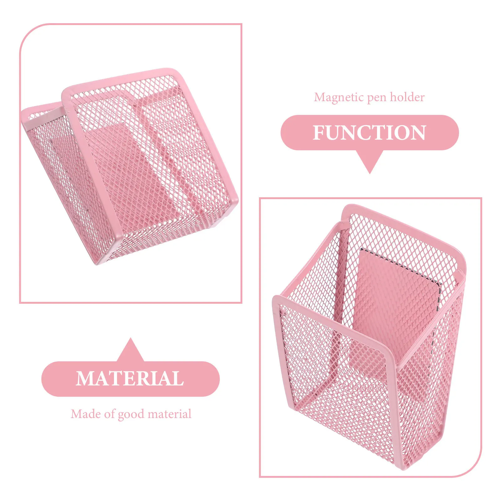 

Magnetic Pen Holder Iron Construction Lightweight Strong for Office Classroom Dry Erase Marker Holder Dry Erase Marker Holders