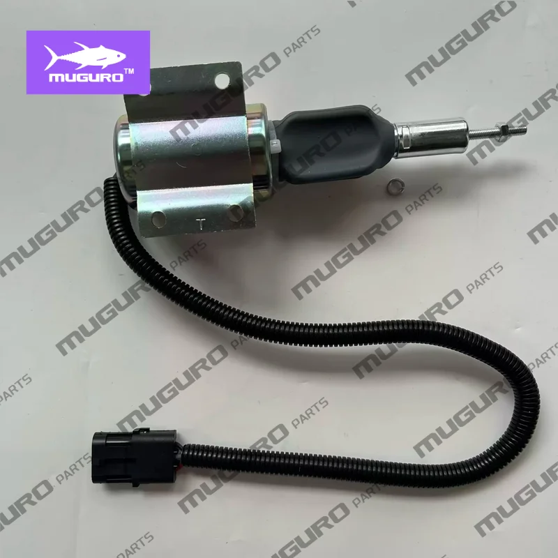 High Quality Diesel 4BT 6BT 6CT K19 K38 NT855 Engine Spare Parts 12V Fuel Shutdown Solenoid Valve 3930235